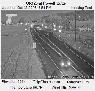 OR126 at Powell Butte