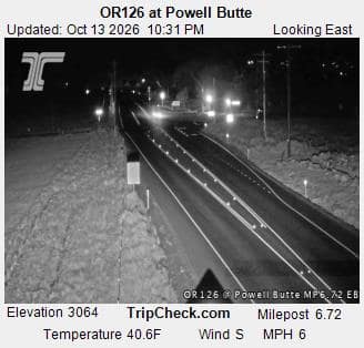 OR126 at Powell Butte