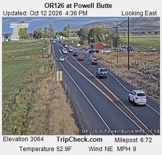 OR126 at Powell Butte