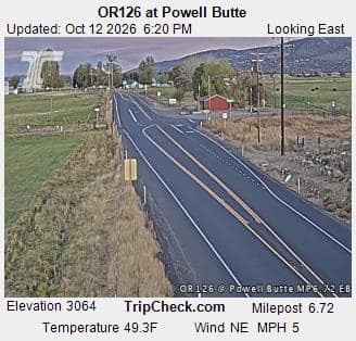 OR126 at Powell Butte