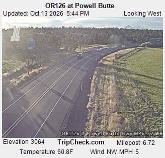 OR126 at Powell Butte