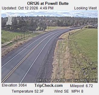 OR126 at Powell Butte