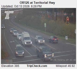 OR126 at Territorial Hwy