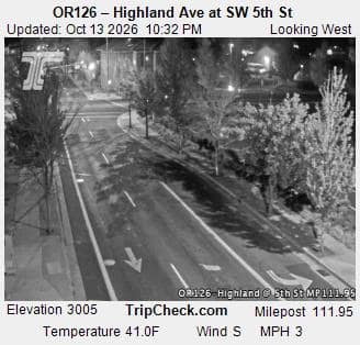 OR126 – Highland Ave at SW 5th St