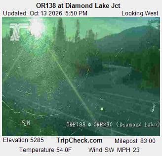 OR138 at Diamond Lake Jct