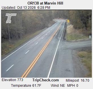 OR138 at Marvin Hill