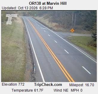 OR138 at Marvin Hill