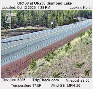 OR138 at OR230 Diamond Lake