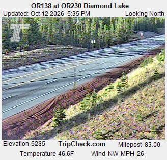 OR138 at OR230 Diamond Lake