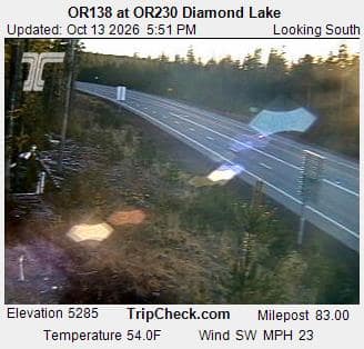 OR138 at OR230 Diamond Lake