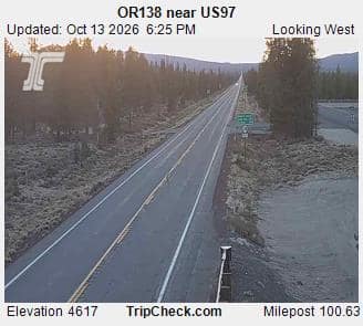 OR138 near US97
