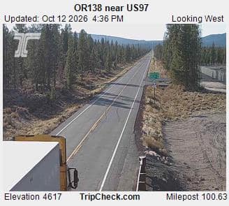 OR138 near US97