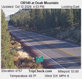 OR140 at Doak Mountain