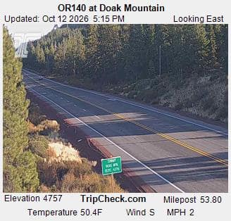 OR140 at Doak Mountain