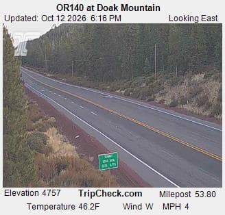 OR140 at Doak Mountain