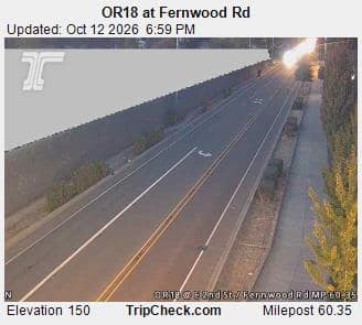 OR18 at Fernwood Rd