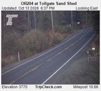 OR204 at Tollgate Sand Shed