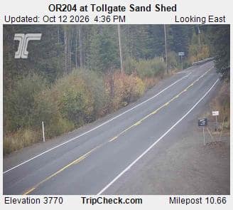 OR204 at Tollgate Sand Shed