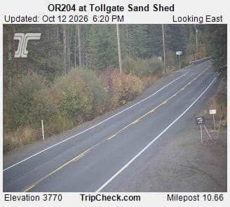 OR204 at Tollgate Sand Shed