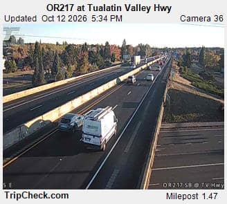 OR217 at Tualatin Valley Hwy