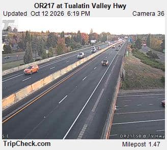 OR217 at Tualatin Valley Hwy