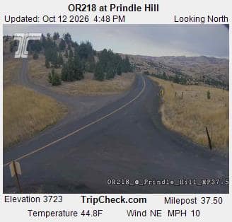 OR218 at Prindle Hill
