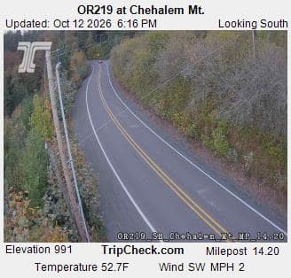 OR219 at Chehalem Mt.