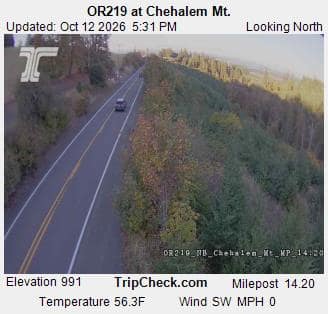 OR219 at Chehalem Mt.