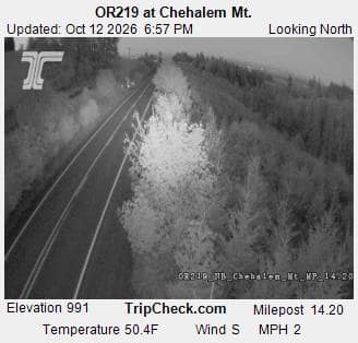 OR219 at Chehalem Mt.