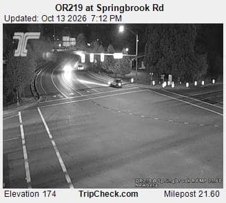 OR219 at Springbrook Rd