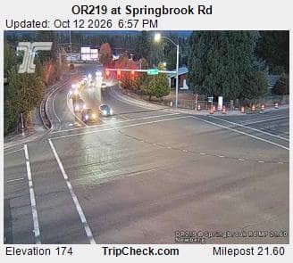 OR219 at Springbrook Rd