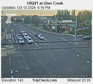 OR221 at Glen Creek