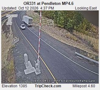 OR331 at Pendleton MP4.6
