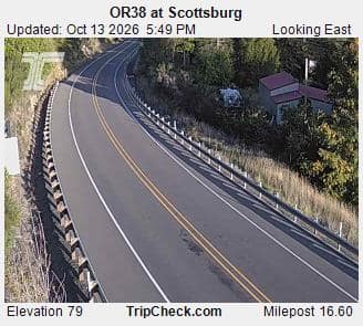 OR38 at Scottsburg