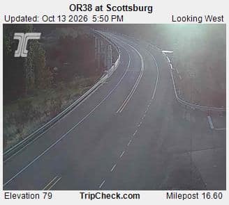 OR38 at Scottsburg