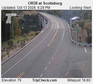 OR38 at Scottsburg