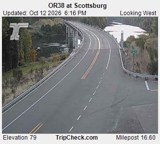 OR38 at Scottsburg
