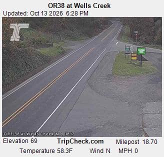 OR38 at Wells Creek