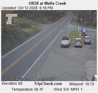 OR38 at Wells Creek