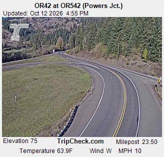 OR42 at OR542 (Powers Jct.)