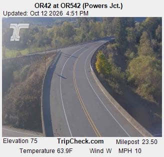 OR42 at OR542 (Powers Jct.)