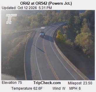 OR42 at OR542 (Powers Jct.)