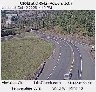 OR42 at OR542 (Powers Jct.)