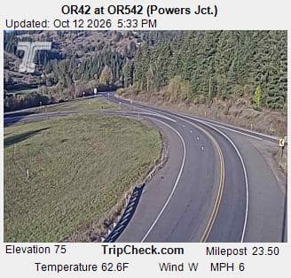 OR42 at OR542 (Powers Jct.)
