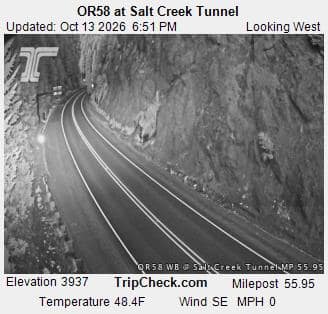 OR58 at Salt Creek Tunnel