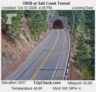 OR58 at Salt Creek Tunnel