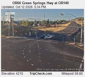 OR66 Green Springs Hwy at OR140
