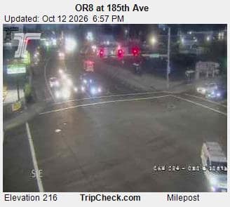OR8 at 185th Ave
