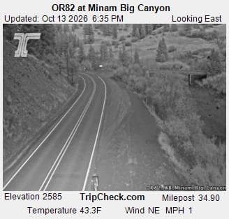 OR82 at Minam Big Canyon