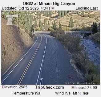 OR82 at Minam Big Canyon